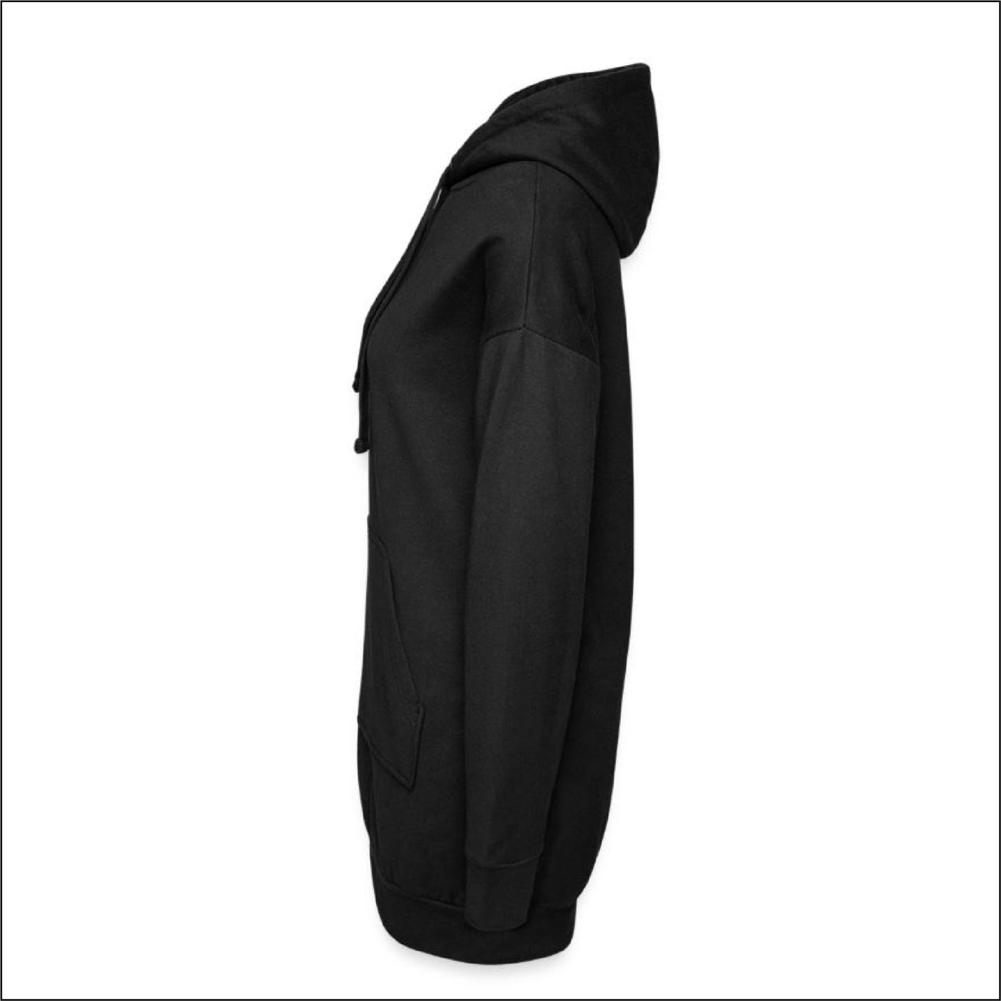 Sweat-Shirt Noir Long à Manches longues - Logo Laurie-Gami