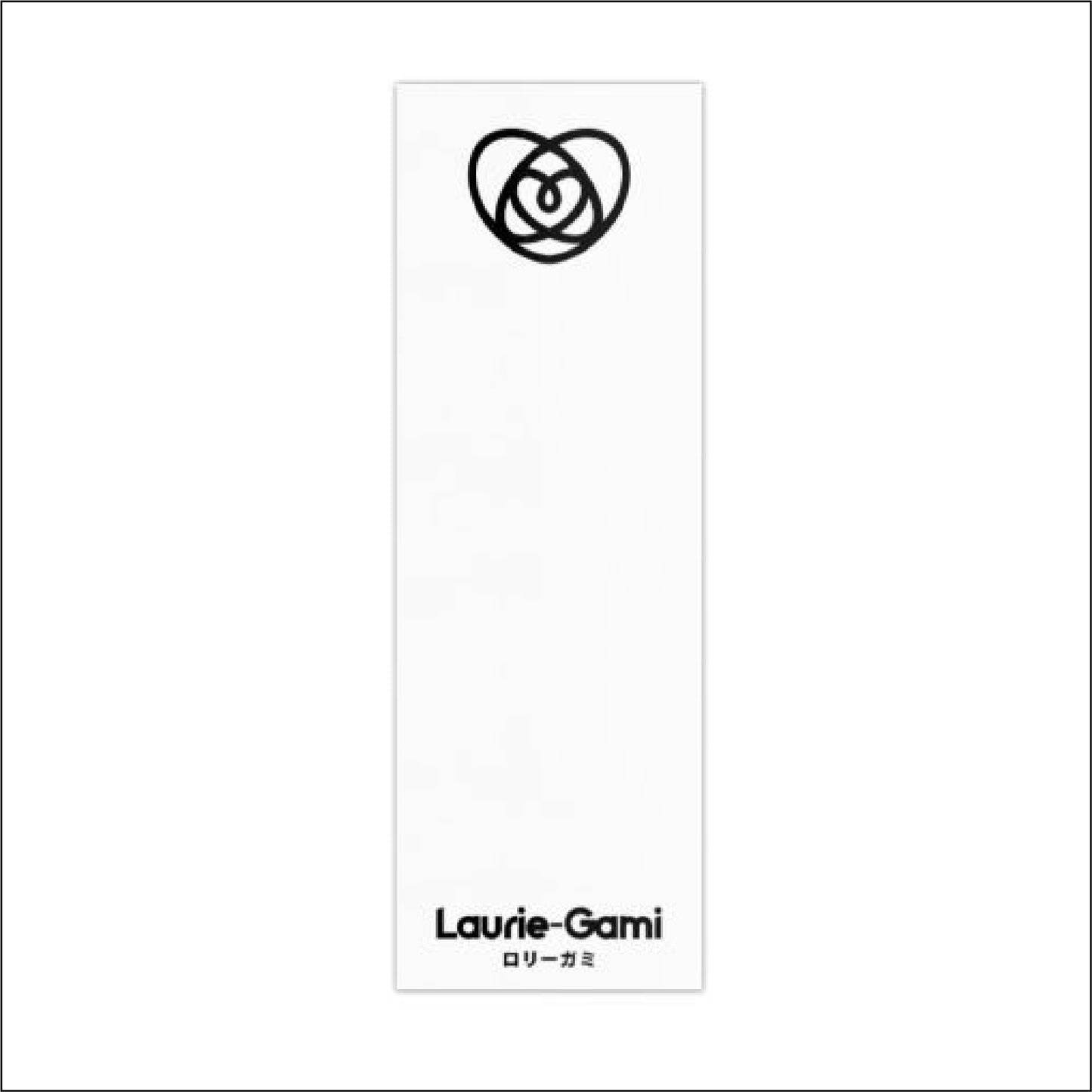 Marques Pages Noir et Blanc - Recto/Verso - Logo Laurie-Gami