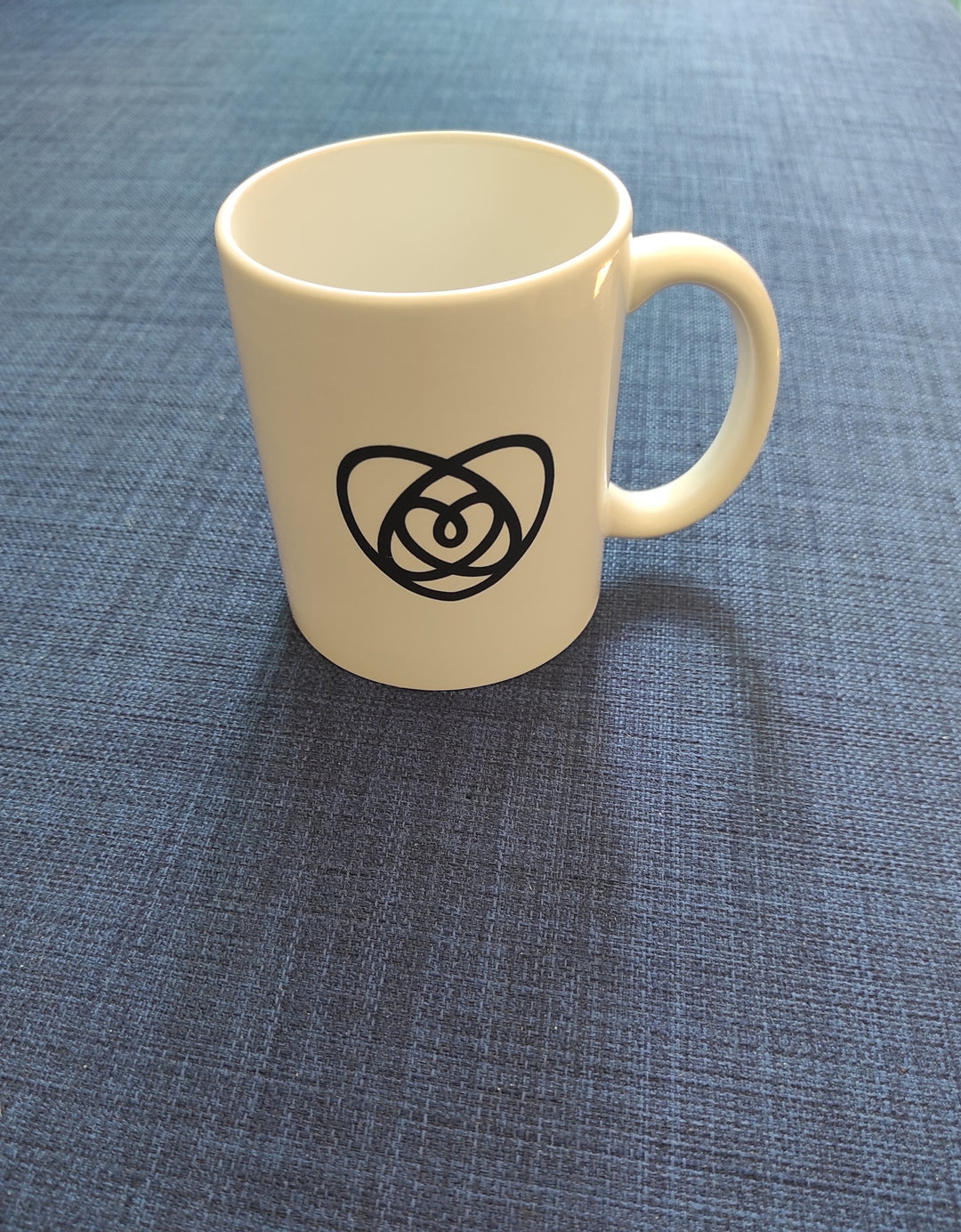 White Mug - Laurie-Gami Logo