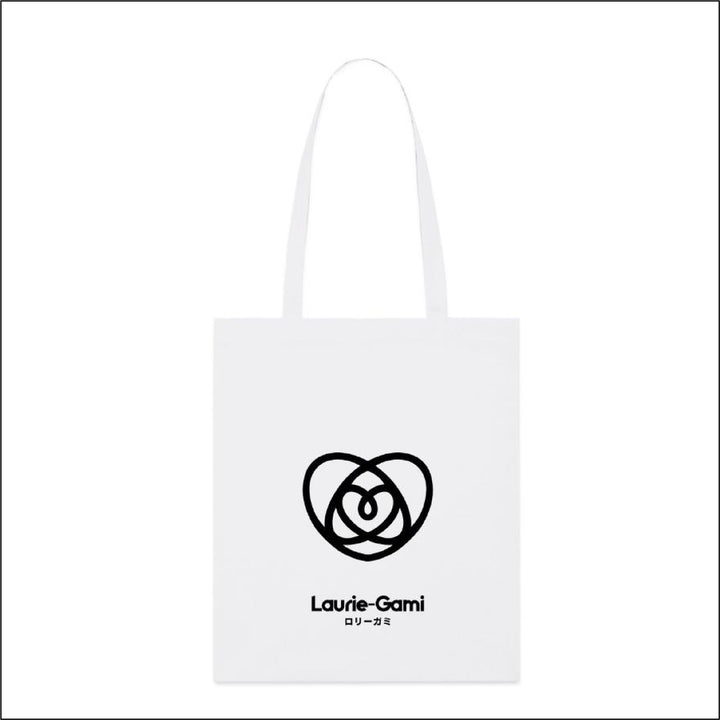 Tote Bag Blanc - Logo Laurie-Gami