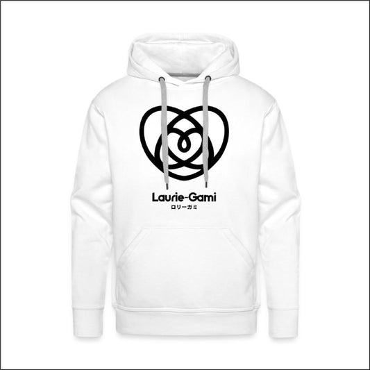 Sweat-Shirt Blanc à Manches longues - Logo Laurie-Gami