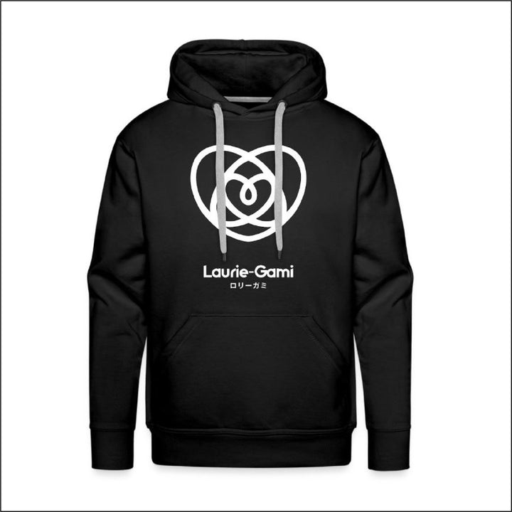 Sweat-Shirt Noir à Manches longues - Logo Laurie-Gami